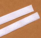 Flausch- und Klettband (Velcro) weiss, 2 cm breit