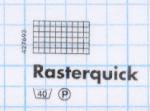 Rasterquick Viereck - 90 cm breit