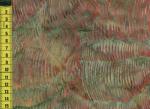 Batik Streifen schlamm rotbraun